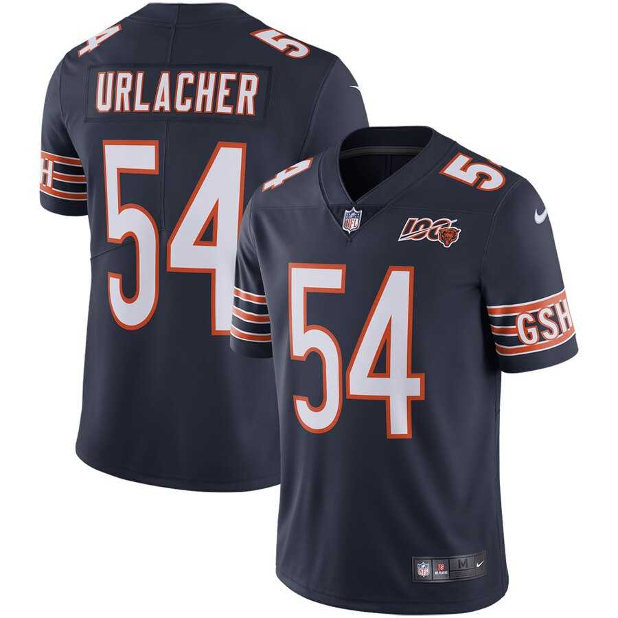 Nike Bears 54 Brian Urlacher Navy 100th Anniversary Retired Vapor Untouchable Limited Jersey Dzhi,We sell and wholesale Nike Bears 54 Brian Urlacher Navy 100th Anniversary Retired Vapor Untouchable Limited Jersey Dzhi on line form chian!